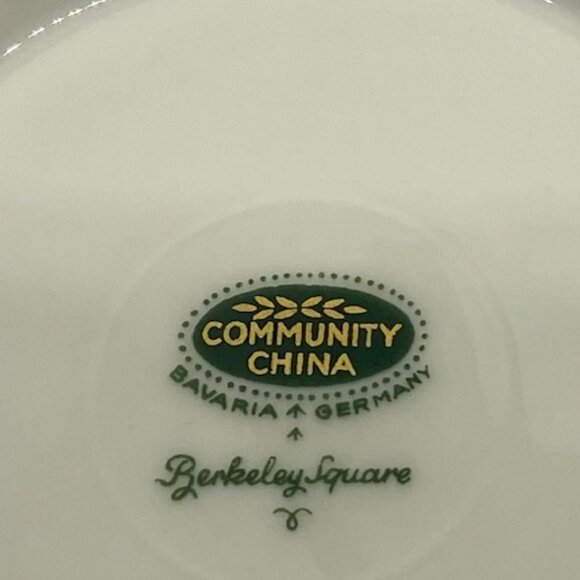 Vintage Porcelain Community Berkely Square Berry Bowls Set of 2 (two) - Picture 4 of 4